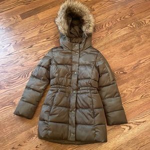 GAP Girls Warm Winter Puffer Parka Size 10